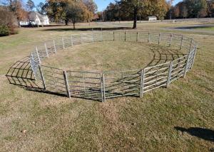 China 12 Ft Unique Cowboy Horse Cattle Corral Panels Flexible on sale