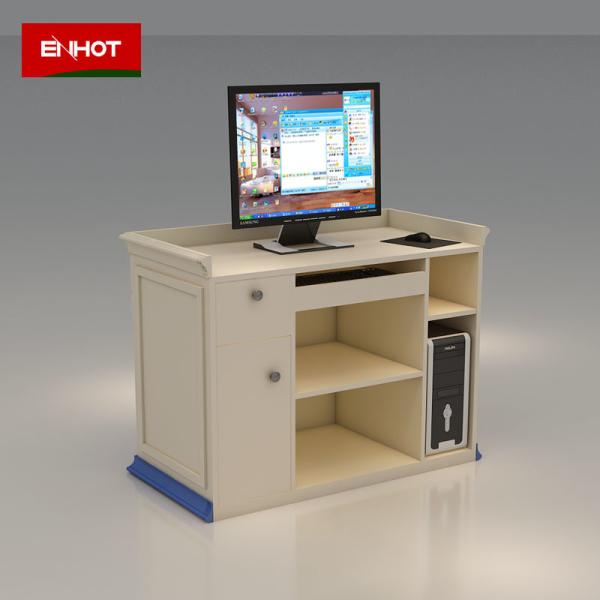 Quality Simple Supermarket Cash Counter / Restaurant Checkout Counters Multi Function for sale