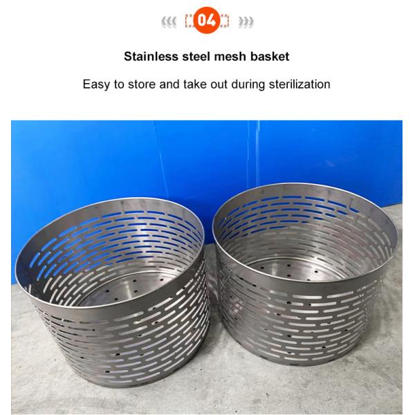 Chemical Medical Vacuum Autoclave High Pressure Steam Sterilizer Machine