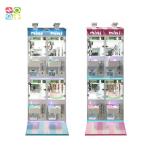 Four Player Claw Crane Machine Arcade Game With Bill Acceptor Debit Card Reader