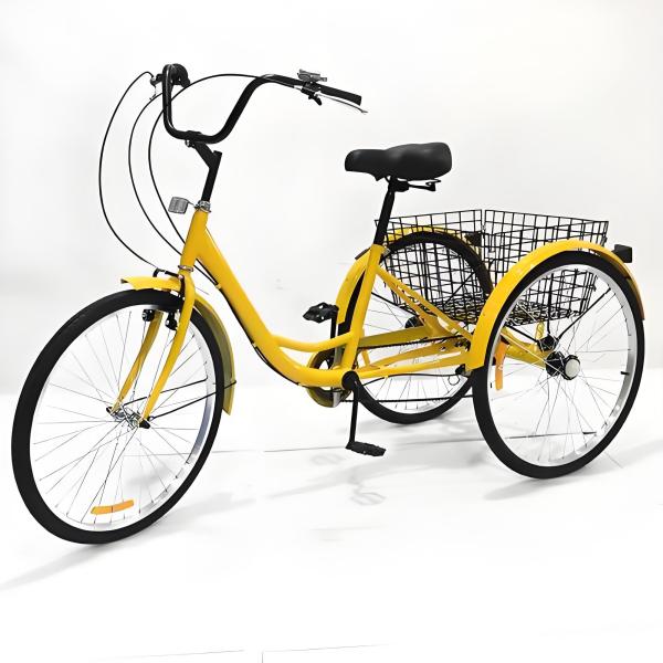 Quality Adjustable Handlebar Type Outdoor 3wheeled Bicycle With Padded Seat Type for sale