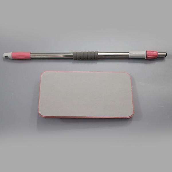 Quality PP Lab Cleanroom Mops Non Telescopic Microfiber Cloth Mop for sale