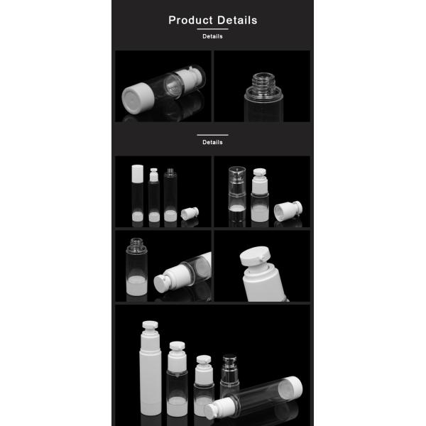 Somewang AS 120ml Plastic Airless Pump Bottle Eye Cream Lotion 20ml 30ml 50ml
