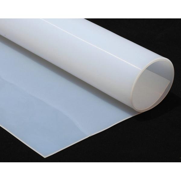 60 Shore A Silicone Rubber Sheet 0.1-0.8mm Thick 1m Width