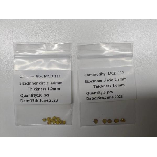 Big Size Mono Crystal Hpht Diamond Regular Shape For Dresser Cutting