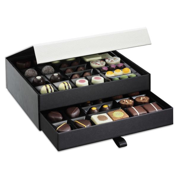 Quality Disposable C2S Board Gift Drawer Box For Cake Sweets for sale