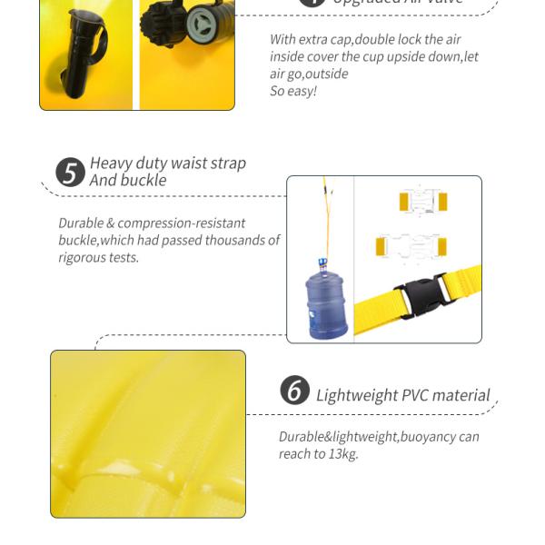 Custom 15L 20L 28L Open Water Swimming Float High Visible Tow Bag