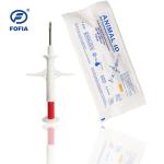 IP67 Anti Collision ISO Transponder Microchip Syringe Width 49.5mm