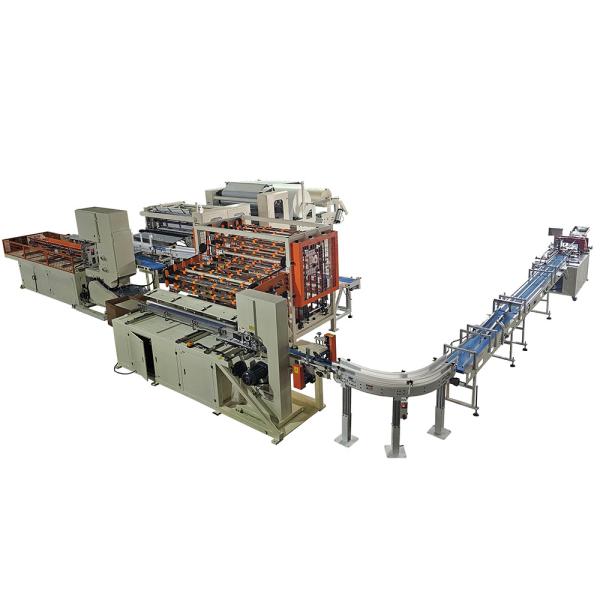 Quality Fully Automatic 3 In 1 Paper Tissue Roll Toilet Paper / Kitchen Towel Maxi Roll Making Machine Production Line for sale