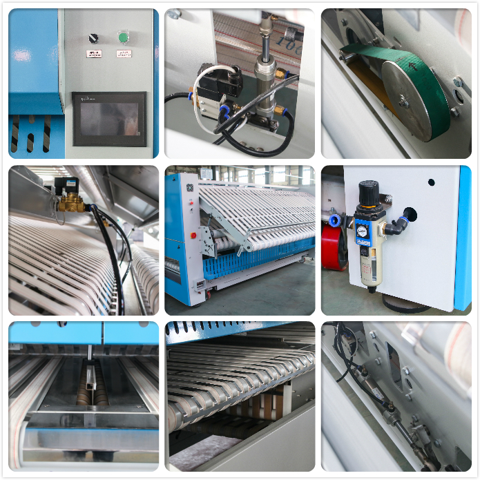 Convenient Folding Machine For Table Clothes And Bed Linens Five Folding Time