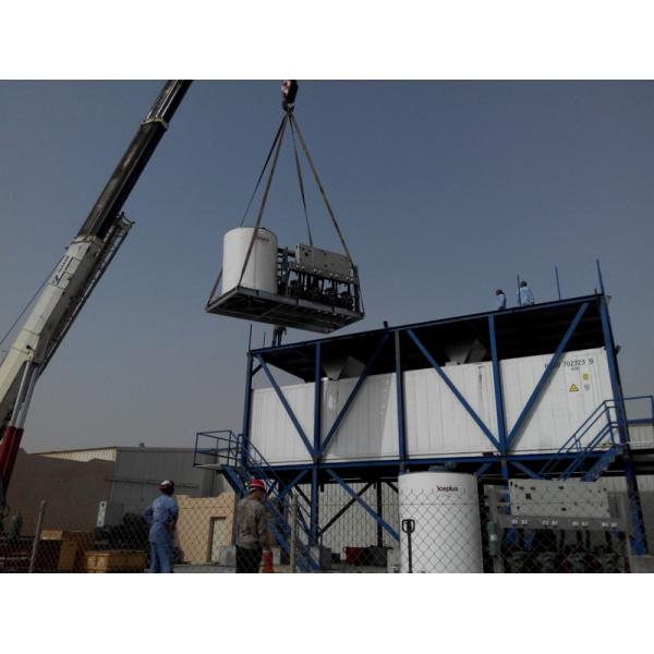 Big Capacity Flake Ice Maker Machine Convenient Batching Plant Use