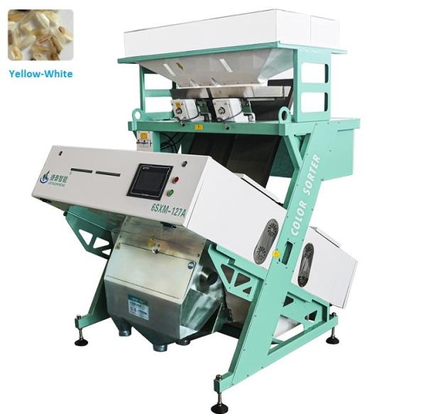 Quality Vibrated CCD Rice Color Sorter Machine Intelligent Technoloy for sale