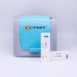 Buy cheap 15-1000mIU/Ml Hcg Rapid Test Reader Rapid Pregnancy Test Kit Convenient product