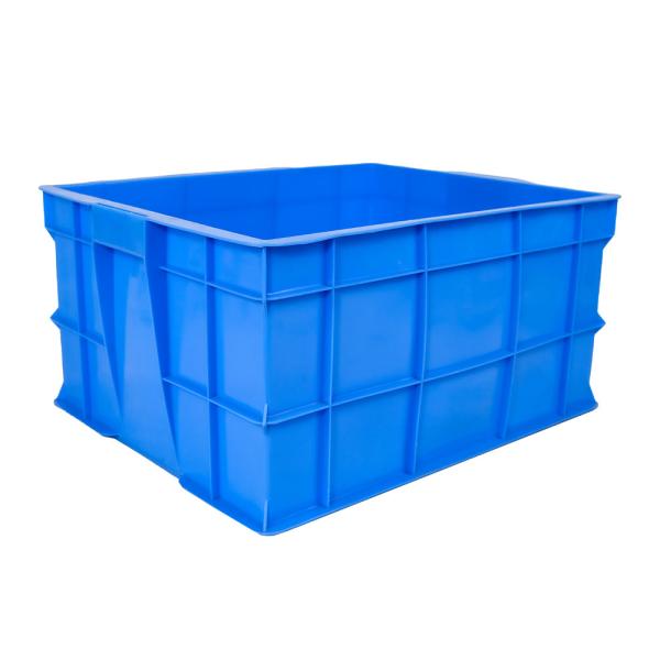 Quality Customized Color Solid Box Industrial Storage Turnover Box Plastic Stacking Container for sale