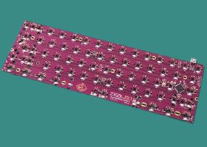 Buy cheap 3 Pin Custom Keyboard PCB RGB Kbd75v2 Hot Swappable PCB Orange product