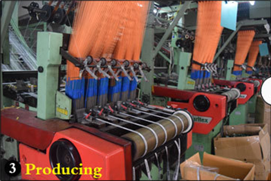 Garment Webbing Polyester Fabric Tape With Silk Screen Printed Logo