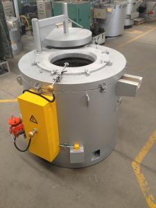 China Light Yellow 800KG Holding Furnace Die Casting Induction Melting Aluminum For LPD on sale