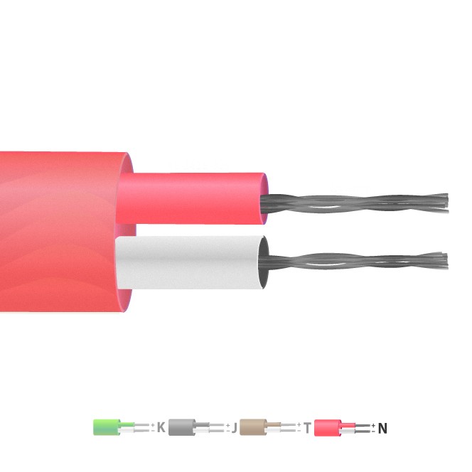 NiCrSi NN NP 0.16mm Type N Thermocouple Wire High Temperature