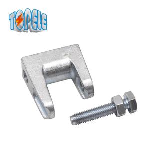 China Galvanized Malleable Iron Zinc Plated Unistrut Beam Clamps on sale