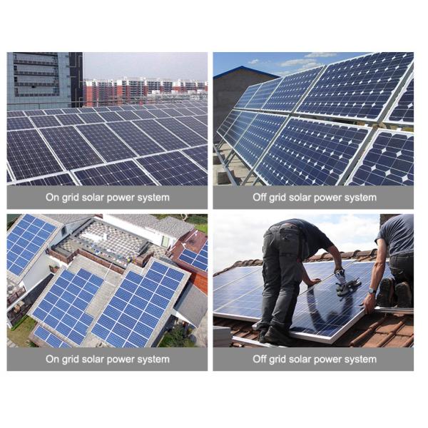 Energy Saving Monocrystalline Solar Panel 285 Wp Power OEM Acceptable