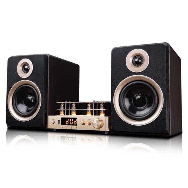 Quality 4 Ohms Bluetooth Hifi Bookshelf Speakers 2 Way Multifunctional for sale