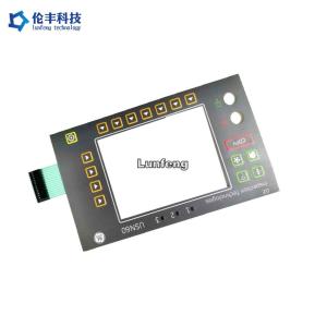 Buy cheap Embossing Switch Waterproof Membrane Keypad LED Backlight LCD Window product