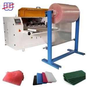 Buy cheap Fully Automatic PLC Control Cross Cutter for PE EPE EVA Foam Roll Sheet Cutting and Slitting product