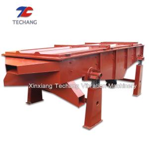 Industrial Linear Vibro Sieve , Granule / Powder Screening Machine