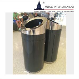 Buy cheap Soft Close 27L T0.8mm Stainless Steel Trash Can product