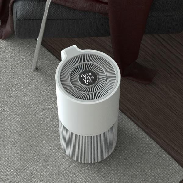 AIR CLEANER WITH TRUE HEPAY FILTER,NEGATIVE ION PURIFICATION AND LED-UVC