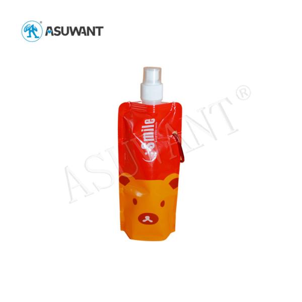 Quality Gravure Printing Plastic Liquid Spout Bags Laminated Material Recyclable No Leakage for sale