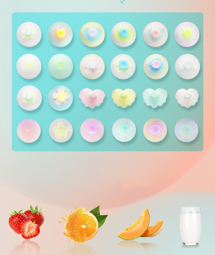 Customized Automatic Mini Cotton Candy Machine Vending Plastic Material