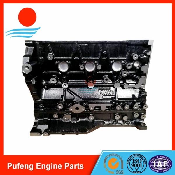 Quality Qingling Isuzu 4HK1 cylinder block 8-98046721-0 8-98204528-0 8-98005443-1 for sale
