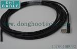 Point Grey CCD Camera Trigger Cable With Angulated 8 Pin Plug And Socket HR25