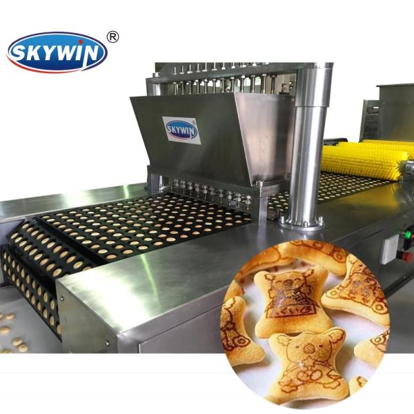 Quality Hot Sales Biscuit Making Machine Chocolate Injection Cream  Filled Snack Food Machinery for sale