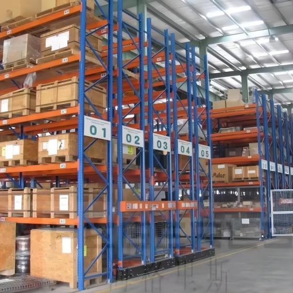 Quality Space Saver Mobile Shelving Mobile Racking System With 5-15m Height for sale