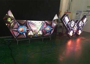 Full Color Hanging Irregular LED Display / LED Video Display 28224 dot/㎡ Density