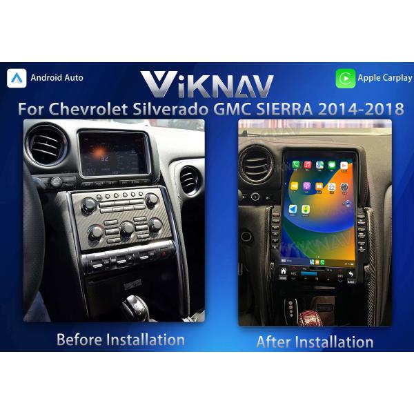VIKNAV 13.6" Car Radio For Nissan Skyline GTR 2008- 2017 HD Touch Screen Android Head Unit