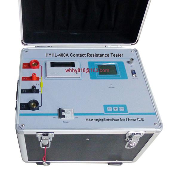 Quality Customize Circuit Breaker Tester Micro Ohmmeter 400A LCD Display Easy Operation for sale