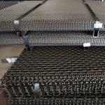Aggregate Rust Protection Quarry Screen Mesh Lock Crimped