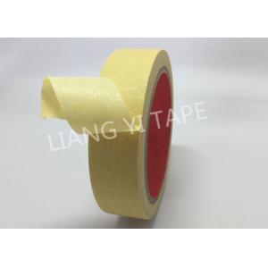 China 0.15mm Thick High Temperature Electrical Tape , Crepe Paper Industrial Masking Tape on sale