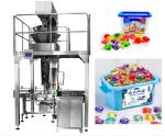 Automatic Laundry Detergent Pods Filling Packing Machine With Multihead Weigher
