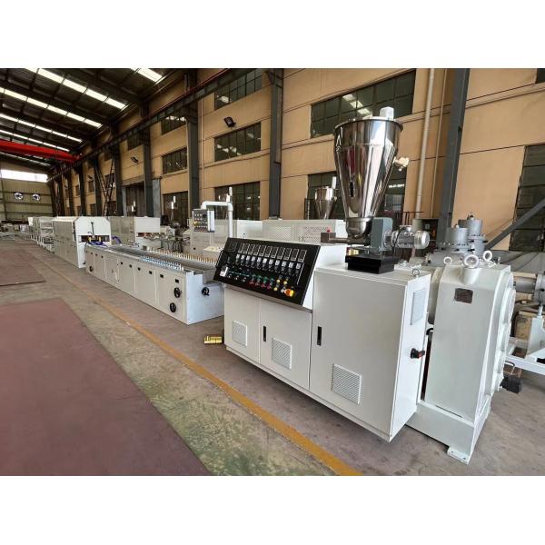 Customized Plastic PVC Window Fence Wall Panel Profile Extrusion Machine Production Line