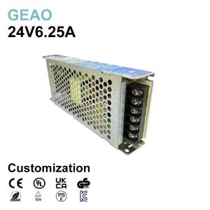 China 24V 6.25A DC SMPS Switching Mode Power Supply Unit 2 Way Output on sale