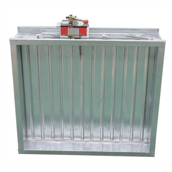 Stainless Steel Rectangle Fire Dampers Fire Alarm For Air Ventilation