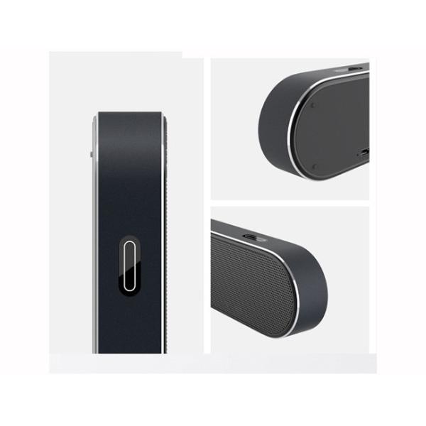 Wireless Stereo Aluminium Bluetooth Speaker , 4.2 Bluetooth Speakers 2000mAh Battery Capacity