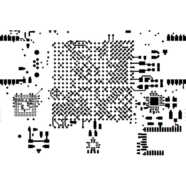 Matt Blue 50 Ohm Impedance Controlled PCB for Medical Equipment