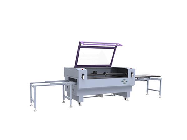 Quality Leather 100W 150W CO2 Laser Cutting Machine 1200x600mm With Left And Right Movable Tables for sale