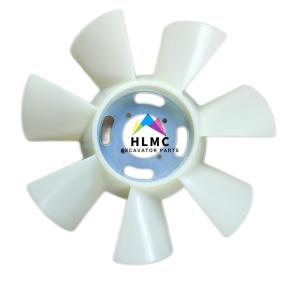 PC40 Excavator Diesel Engine Cooling Fan Blade Rubber Mateial 47X48X13 cm