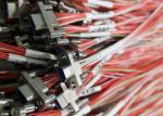 Color Coded Crimp 9 Pin Contact Micro-D Rectangular J30J Series with 200mm Wire
